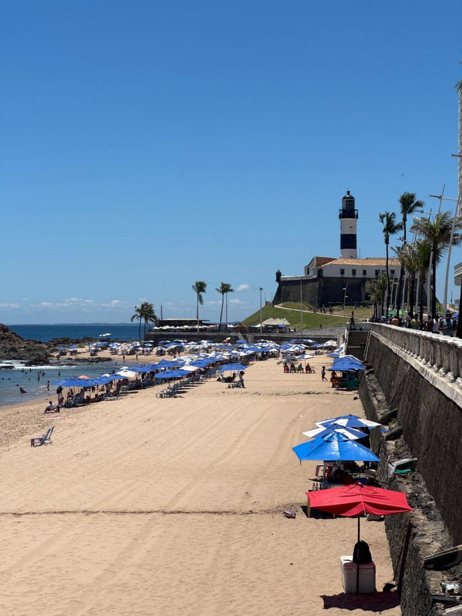 Apartamento frente mar na Barra, Salvador-BA Exterior foto
